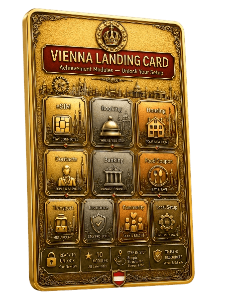 Austria Landing Card — Back